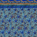mosaic tile starfish floor